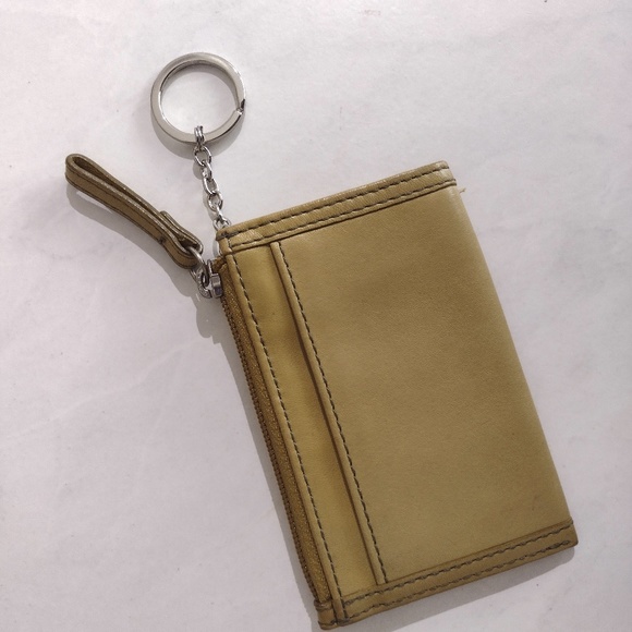 Vintage Coach Leather Mini Skinny Card Case - Picture 7 of 8